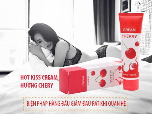 Ưu điểm nổi bật gel bôi trơn Hot Kiss Cream hương Cherry